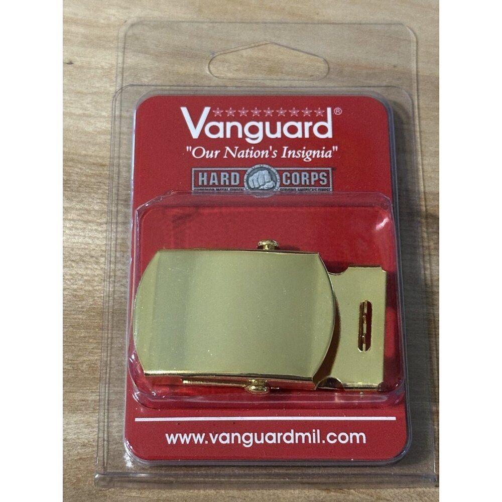 US ARMY GI ALL ENLISTED NCO OFFICER MOS GOLD BELT BUCKLE Vanguard Female 24K